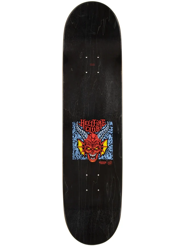 Santa Cruz x Stranger Things - Hellfire Club 8.25" Deck - Image 2