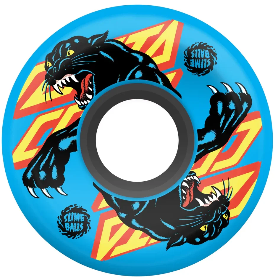 Slime Balls - Natas Kaupas 60mm 78a Wheels | Blue - Image 2