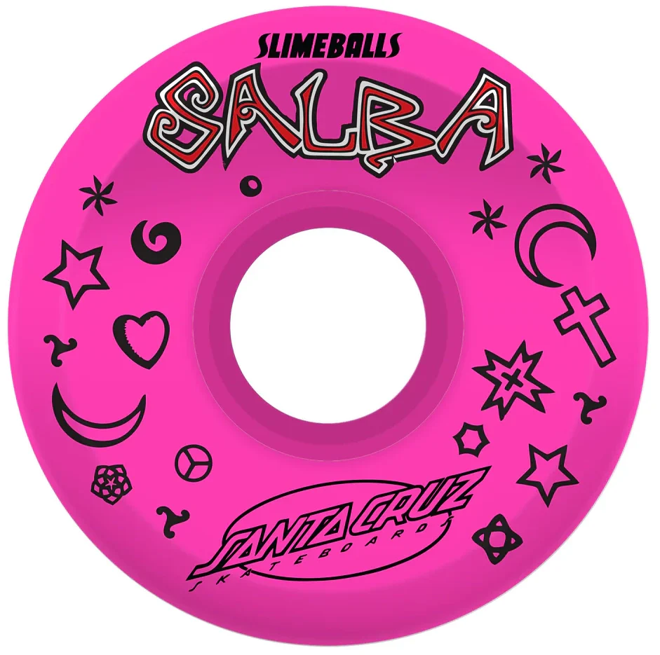 Slime Balls - Salba Witch Doctor OG Slime 60mm 78a Wheels | Pink - Image 2