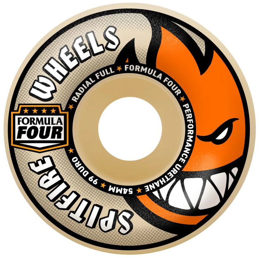 Spitfire - F4 Radial Full 56mm 99d Wheels