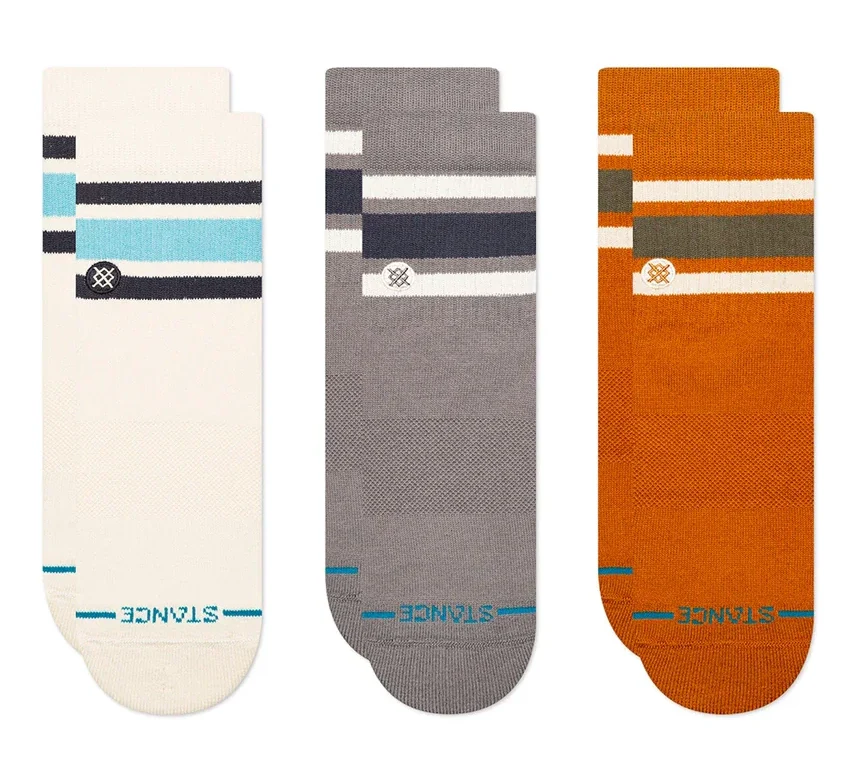 Stance - Boyd Quarter 3-Pack Socks | Ivory