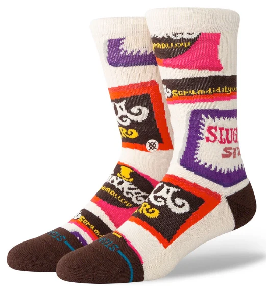 Stance - Willy Wonka 'Bars' Socks | Brown