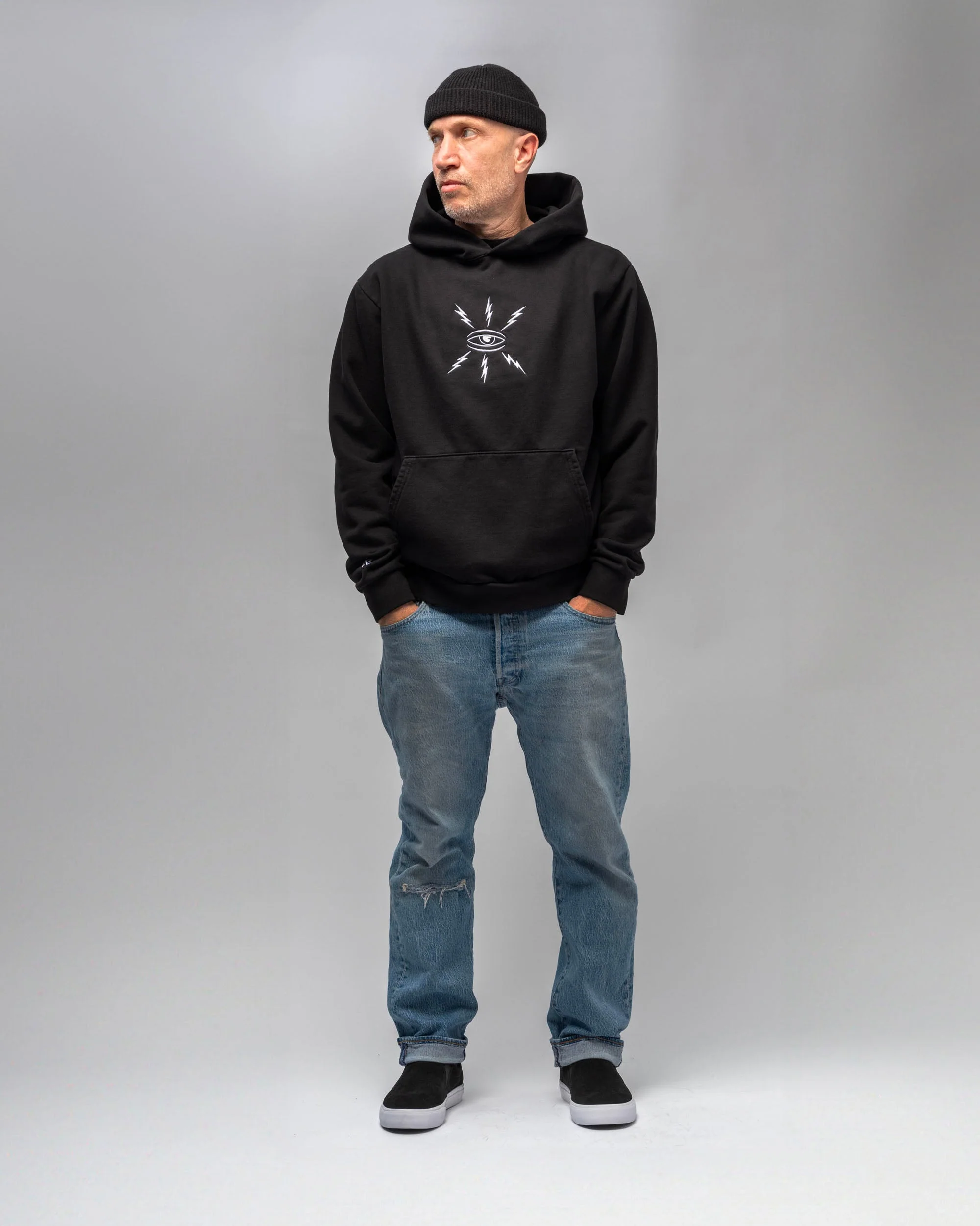 War Saw - Templeton Cognitions Pullover Hood | Black - Image 2