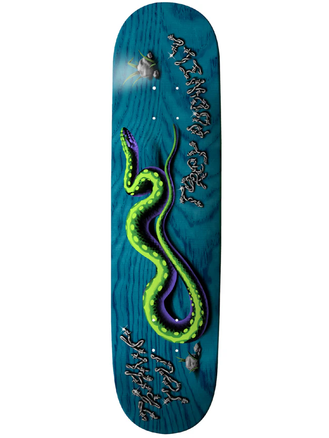 Thank You - Torey Pudwill 'Serpent' 8.25" Deck | Blue Veneer