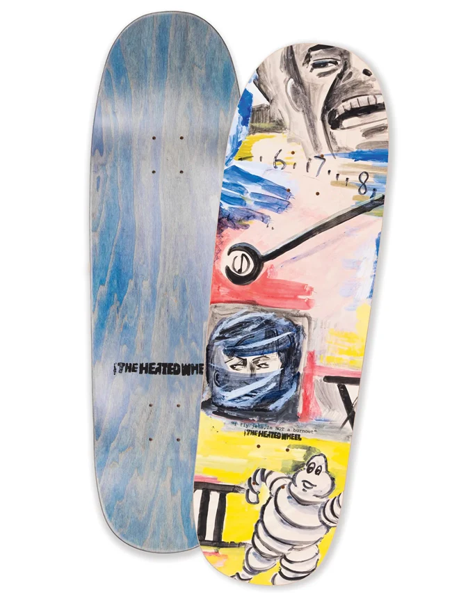 The Heated Wheel - Burnout 9.25" Deck - Image 2