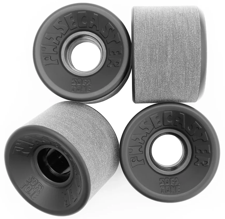 The Heated Wheel - Phasecaster 'Sofa Tone' 56mm 78a Wheels | Black - Image 2