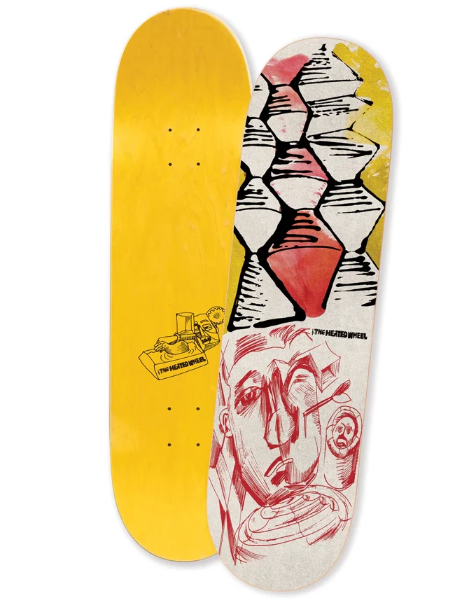 The Heated Wheel - Sorry Burt 8.75" Deck - Image 2