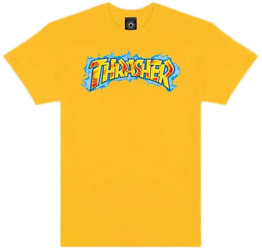 Thrasher - Graff Tee | Gold