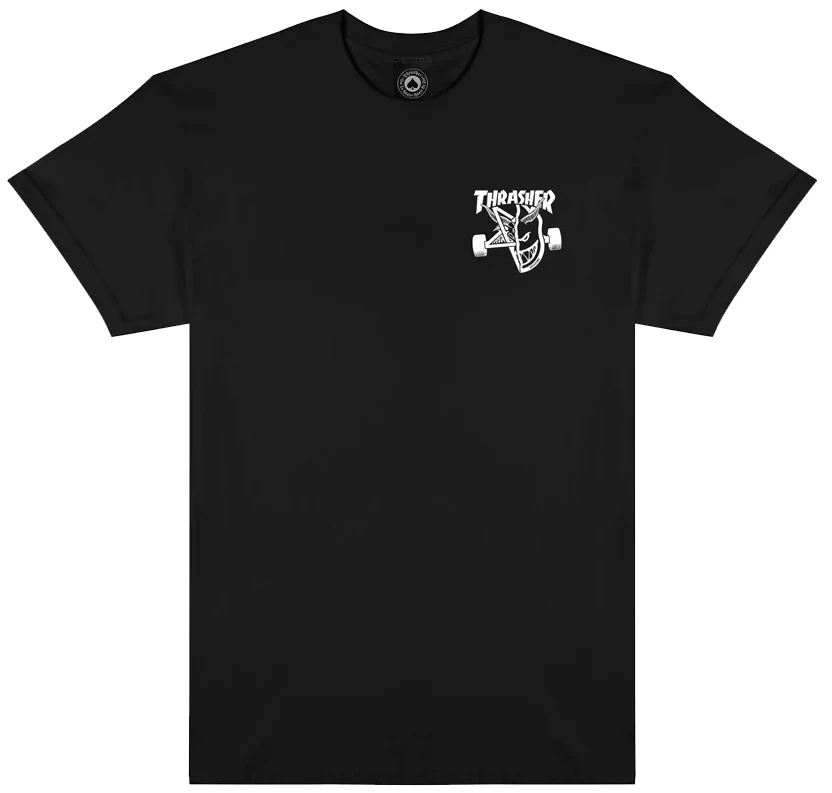 Thrasher x Spitfire - Classic Swirl Tee | Black