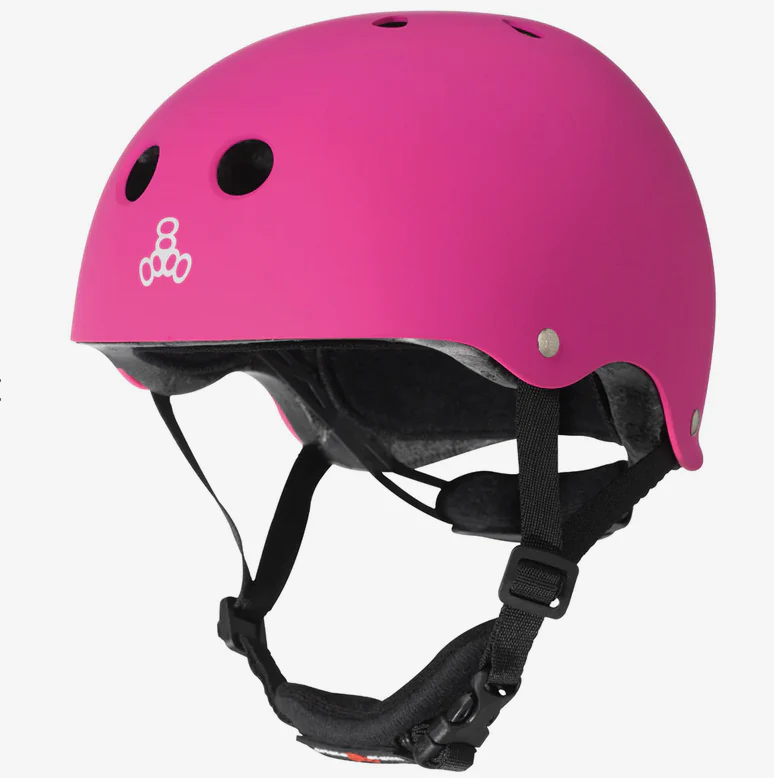 Triple Eight - Lil 8 Kids Helmet | Matte Pink