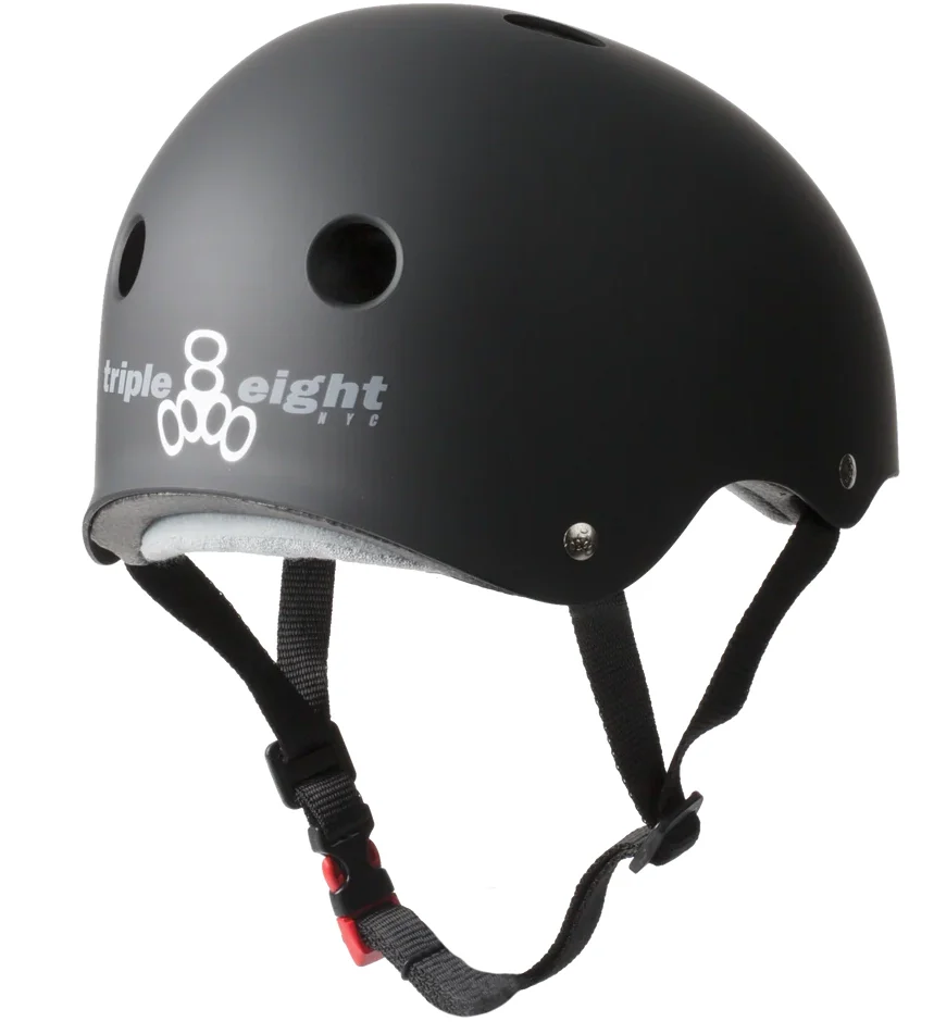 Triple Eight - The Certified Sweatsaver Helmet | Matte Black - Image 2