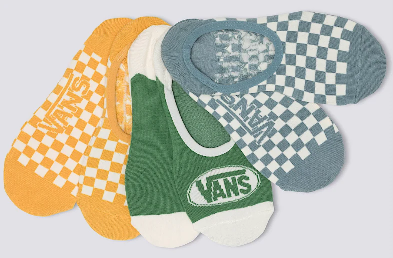 Vans - Buggin Out Canoodle 3-Pack Socks | Spicy Mustard