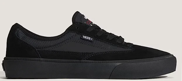 Vans - Curren Caples Shoes | Black Black (Suede)