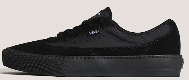 Vans - Curren Caples Shoes | Black Black (Suede) - Image 2