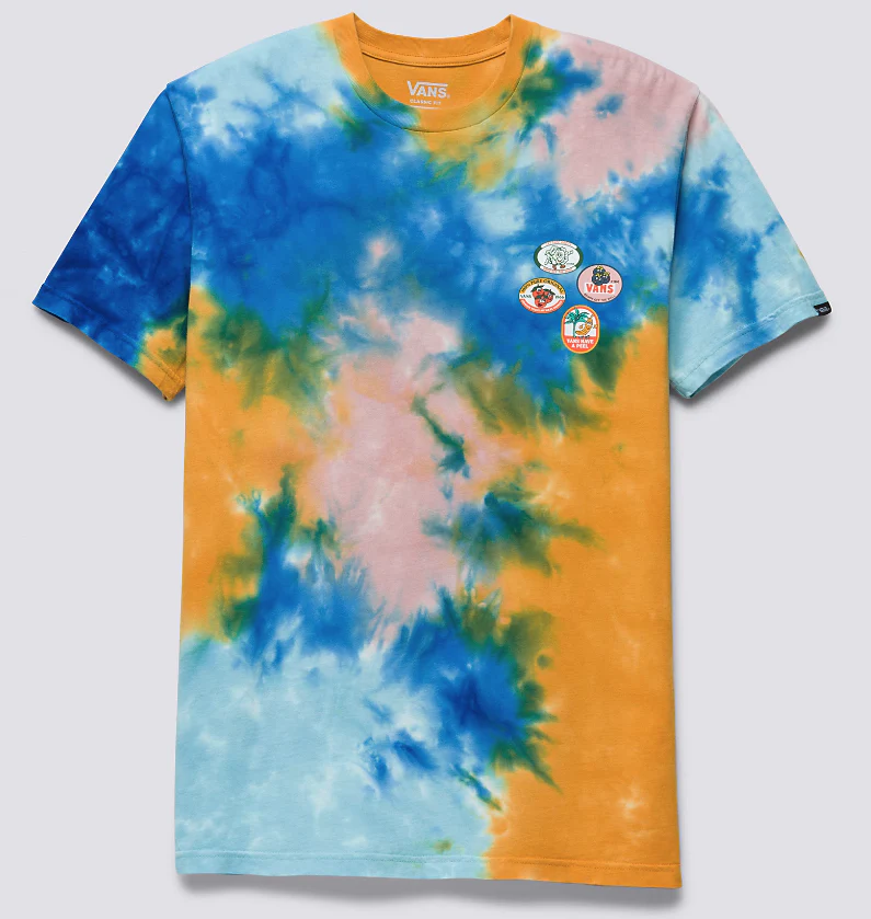 Vans - Fresh Pear Tie-Dye Tee | Blue Glow Teal