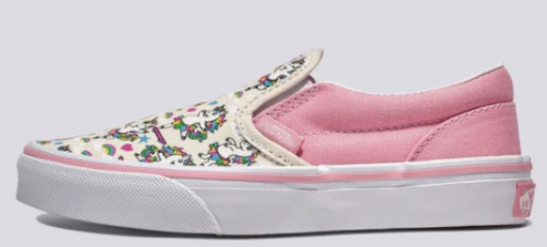 Vans - Kids Classic Slip-On Shoes | Ballet Pink (Skaticorn)