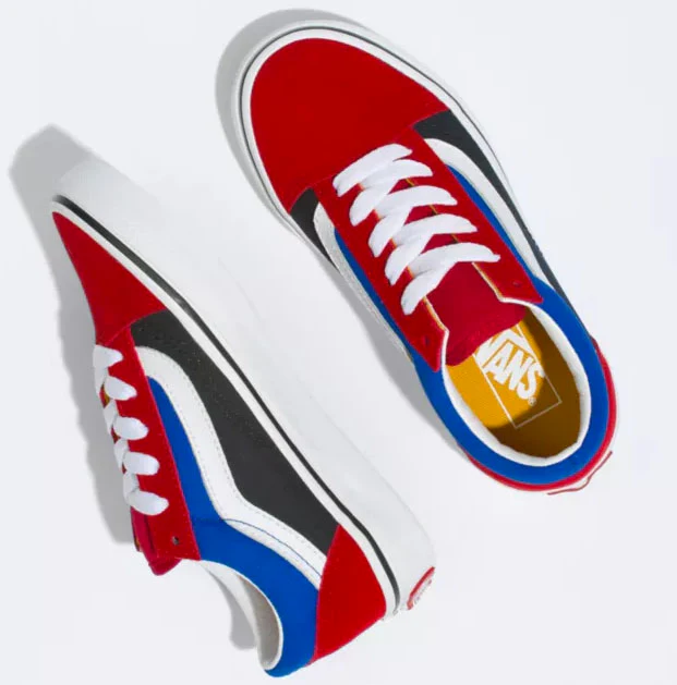 Vans - Kids Old Skool Shoes | Chili Pepper (Easy Logo) - Image 3