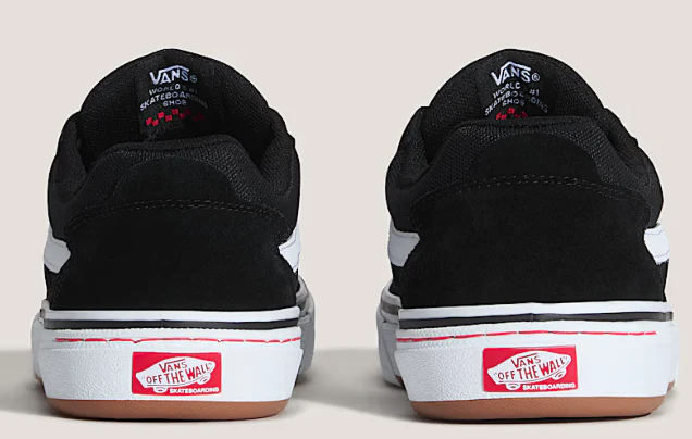 Vans - Kyle Walker Wafflecup Shoes | Black White - Image 4