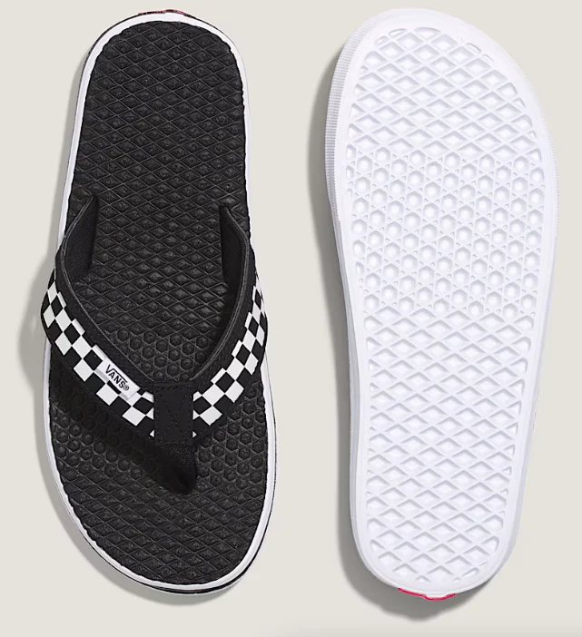 Vans - La Costa Lite Sandals | Black White Checkerboard - Image 2