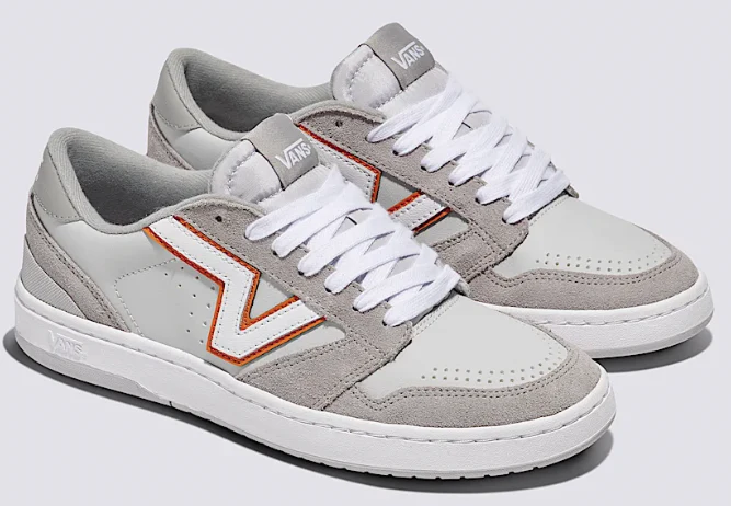 Vans - Lowland 2.0 Shoes | Grey Orange - Image 2