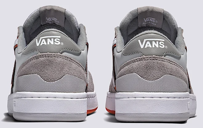 Vans - Lowland 2.0 Shoes | Grey Orange - Image 4
