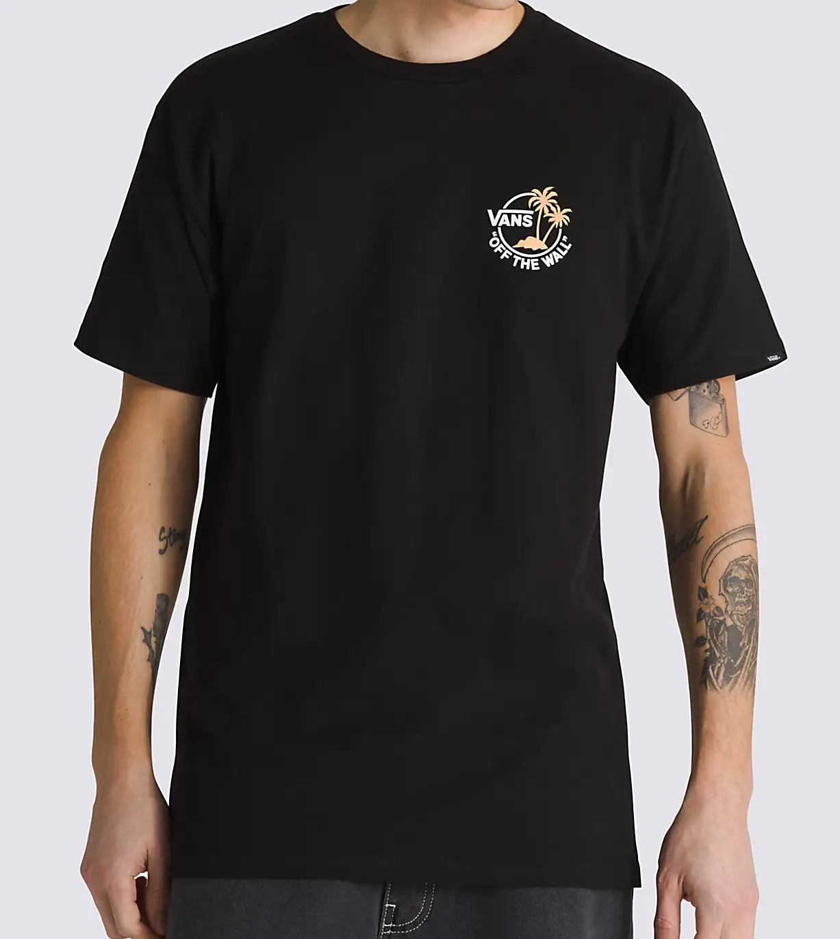 Vans - Mini Dual Palm Tee | Black Apricot - Image 2
