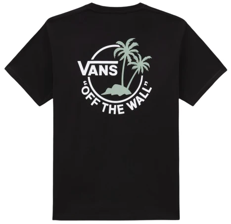 Vans - Mini Dual Palm Tee | Black Iceberg