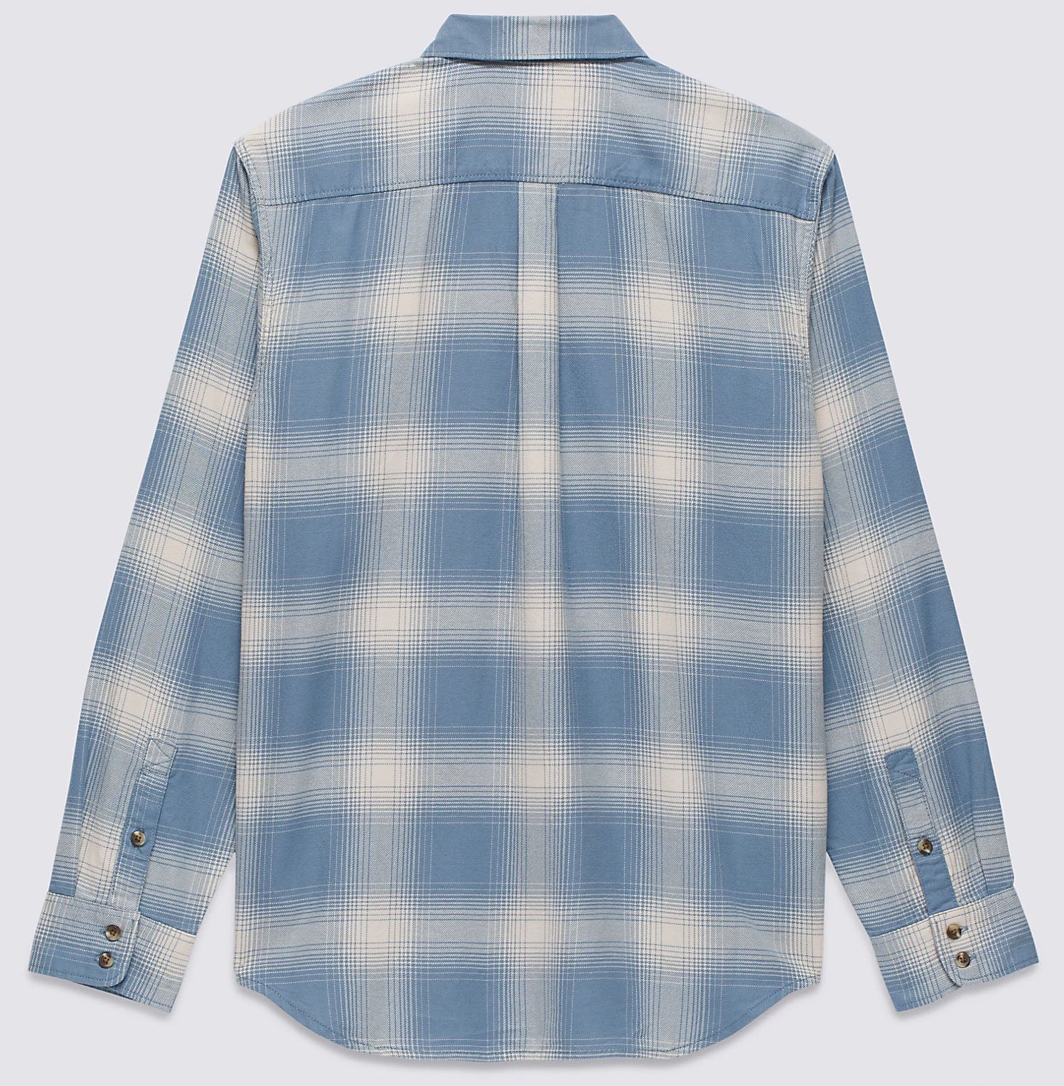 Vans - Monterey L/S Flannel Shirt | Blue Mirage - Image 2