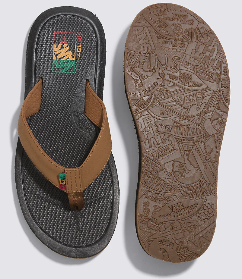 Vans - Nexpa Synthetic Sandal | Dachshund Black (Rasta) - Image 2