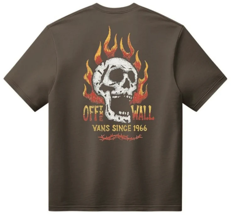 Vans - Off The Wall Fever Tee | Vintage Cocoa