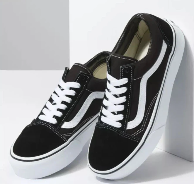 Vans - Old Skool Platform Shoes | Black - Image 2