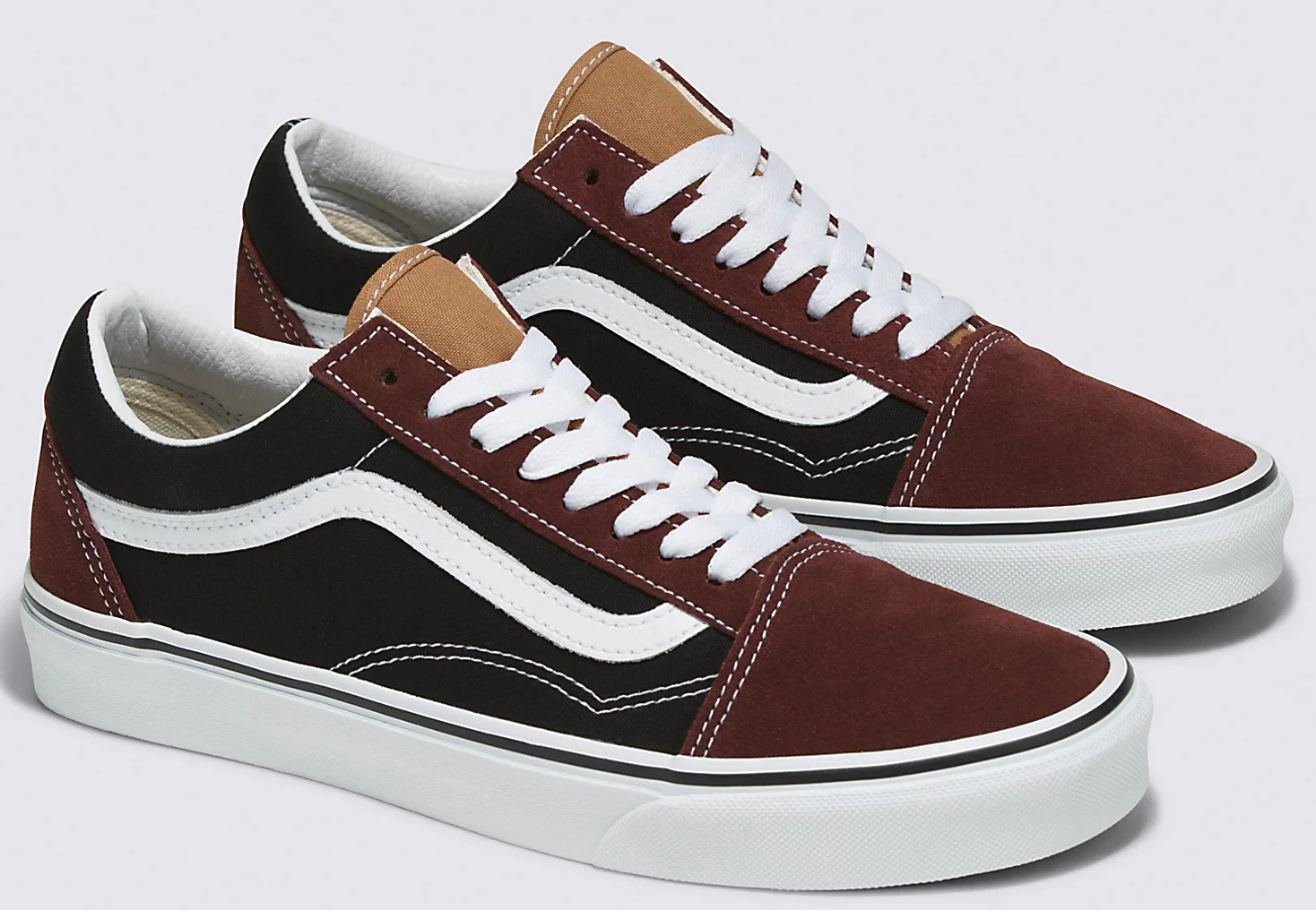 Vans - Old Skool Shoes | Black Brown (Color Block) - Image 3