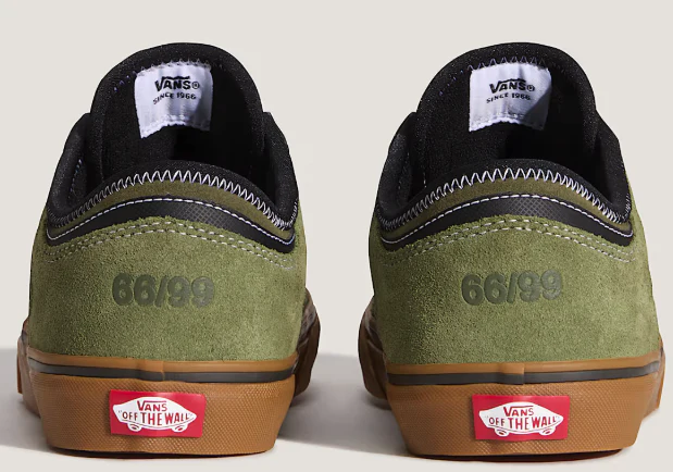 Vans - Rowley Classic Shoes | Aged Green Gum - Image 4