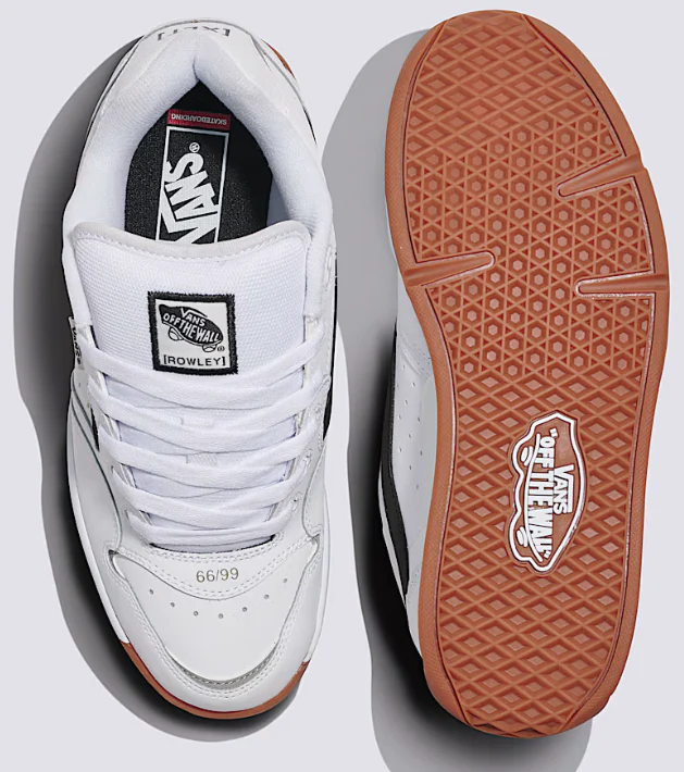 Vans - Rowley XLT Shoes | White Black - Image 3