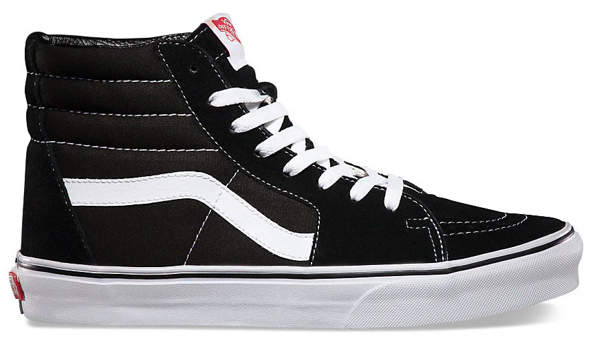 Vans - Sk8-Hi Shoes | Black White