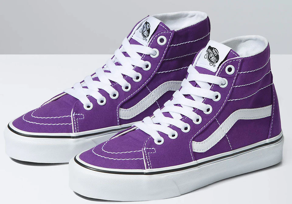 Vans - Sk8-Hi Tapered Shoes | Tillandsia Purple (Color Theory) - Image 2