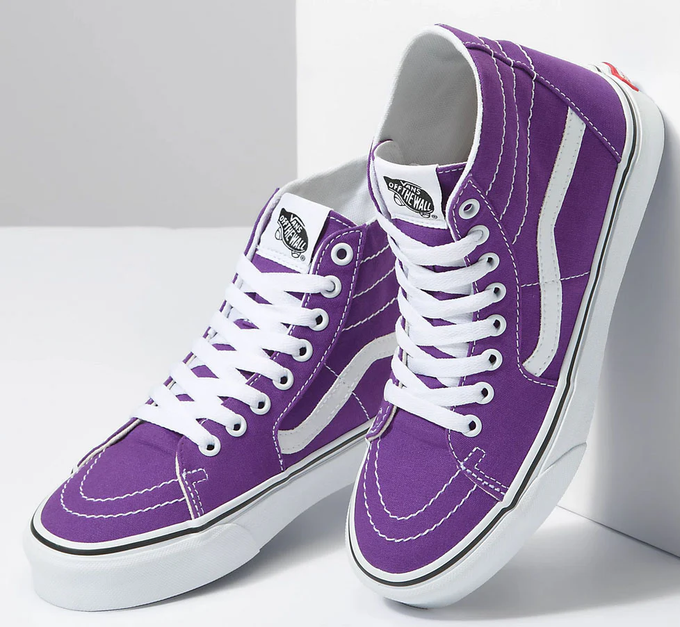 Vans - Sk8-Hi Tapered Shoes | Tillandsia Purple (Color Theory) - Image 3