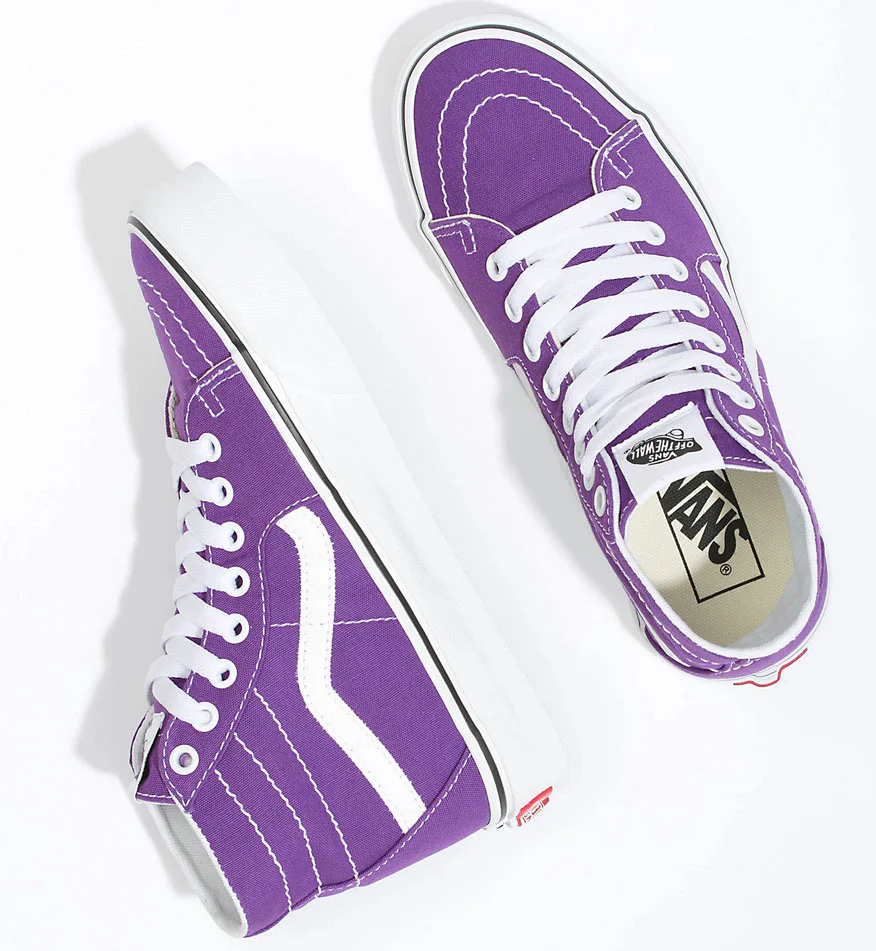 Vans - Sk8-Hi Tapered Shoes | Tillandsia Purple (Color Theory) - Image 4