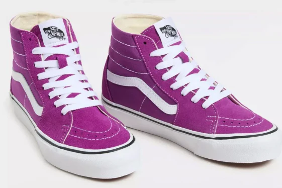 Vans - Sk8-Hi Tapered Shoes | Willow Herb Purple (Color Theory) - Image 2