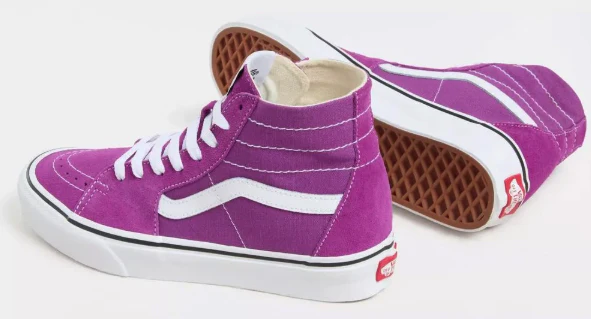 Vans - Sk8-Hi Tapered Shoes | Willow Herb Purple (Color Theory) - Image 3