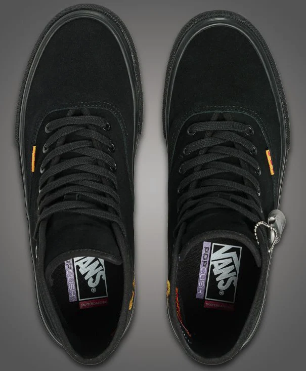 Vans - Skate Authentic High VCU Shoes | Blackout (Andrew Allen) - Image 4