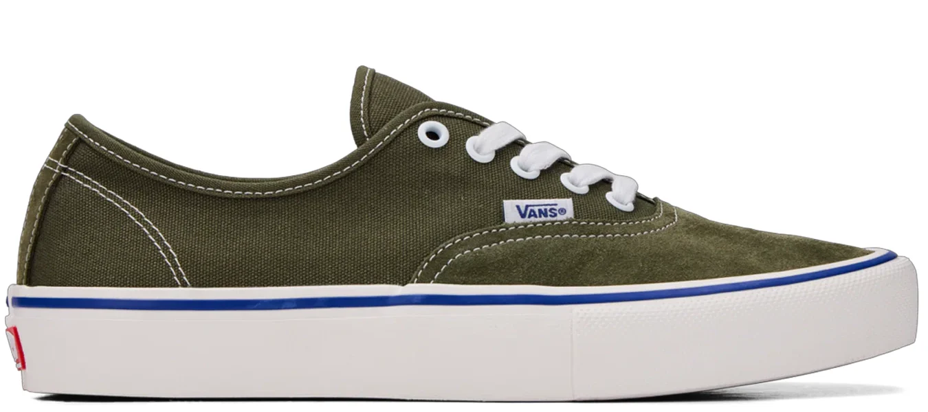 Vans - Skate Authentic Shoes | Mossy Olive