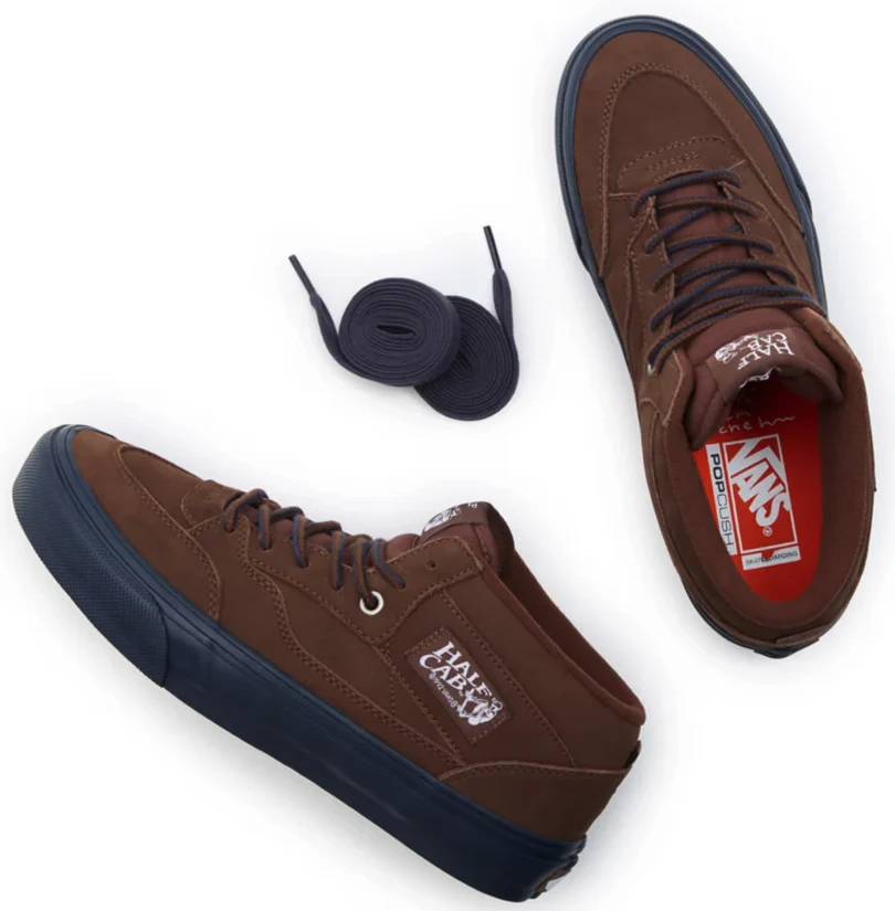 Vans - Skate Half Cab '92 Shoes | Brown (Nick Michel) - Image 3