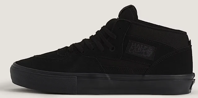 Vans - Skate Half Cab Shoes | Black Black - Image 2