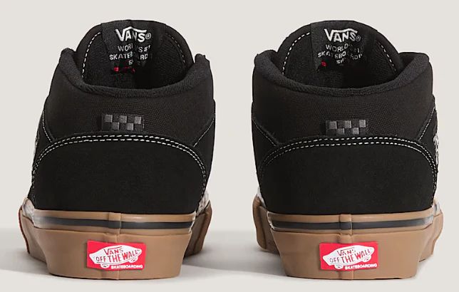 Vans - Skate Half Cab Shoes | Black Gum - Image 5