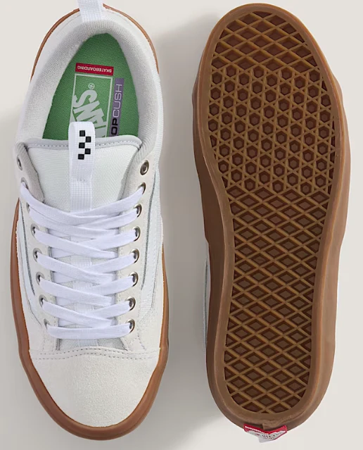 Vans - Skate Old Skool 36 + Shoes | White Gum - Image 4