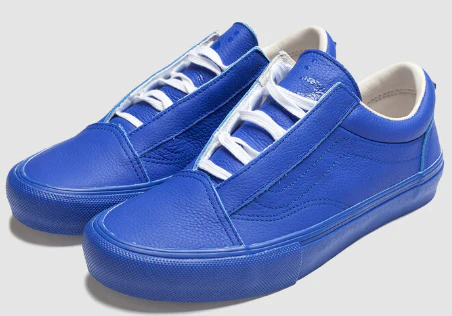 Vans - Skate Old Skool Ghillie Shoes | Navy (2 Risers) - Image 2