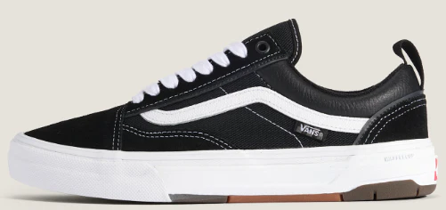 Vans - Skate Old Skool Wafflecup Shoes | Black White - Image 2