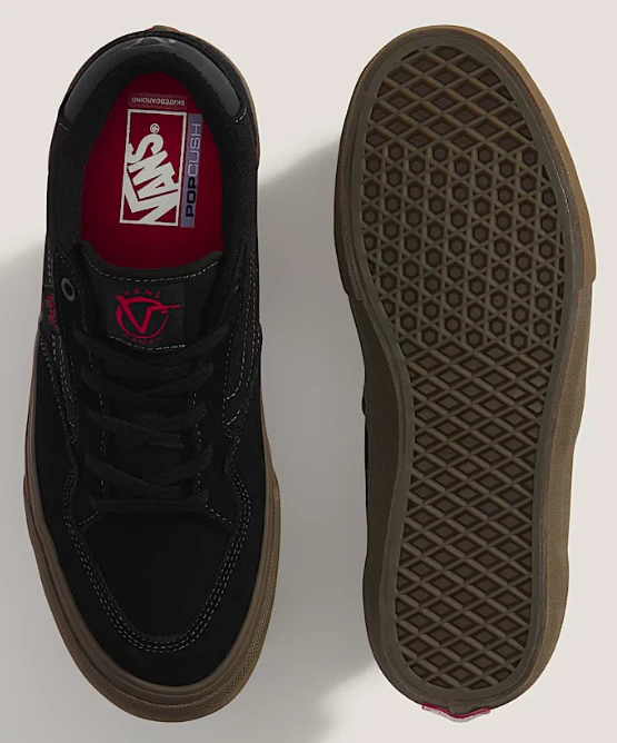 Vans - Skate Rowan Shoes | Black Gum - Image 4