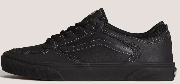 Vans - Skate Rowley Shoes | Black Black - Image 2